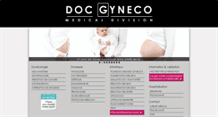 Desktop Screenshot of doc-gyneco.com